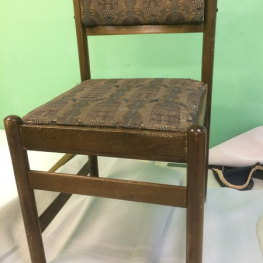 Обивка стульев тканью