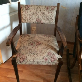 Реставрация кресла качалки
