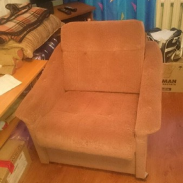 Реставрация подлокотников кресла