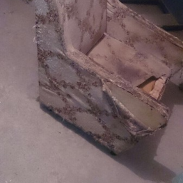 Реставрация подлокотников кресла